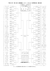 thumbnail of 県ユースU-15サッカー選手権大会　組合せ